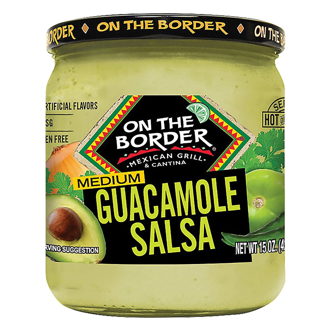 On The Border Medium Guacamole Salsa Shop Salsa & Dip at HEB
