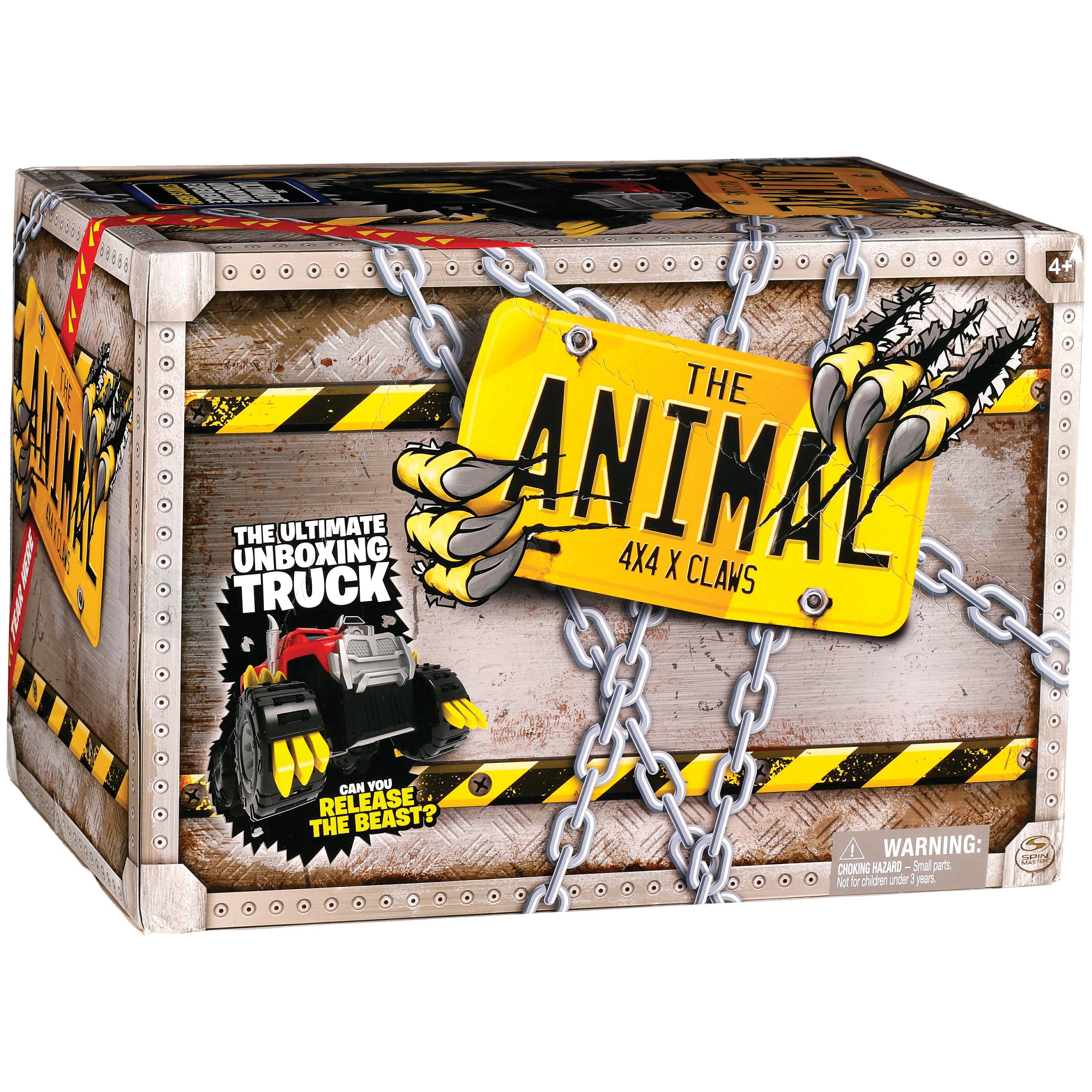 the animal unboxing toy truck