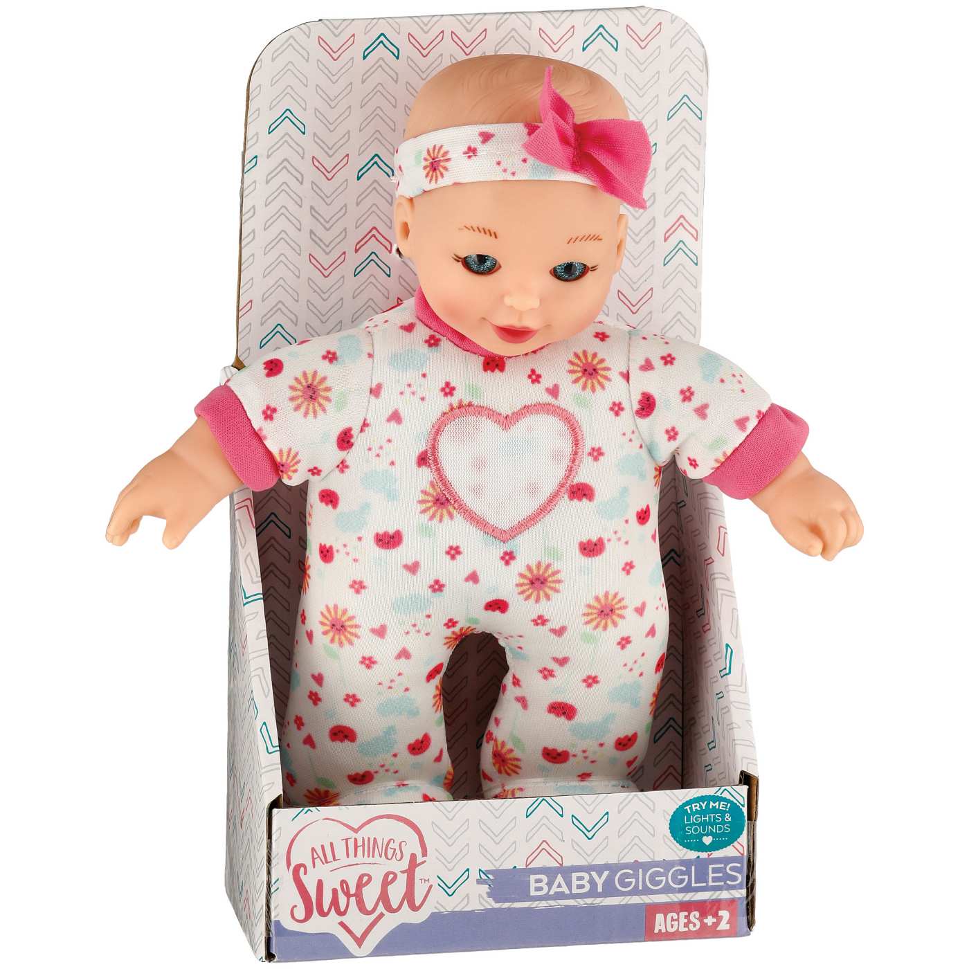 All Things Sweet Baby Giggles Doll - Assorted; image 4 of 4