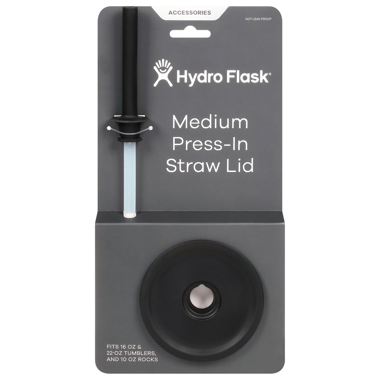 Hydro Flask Medium Press-in Straw Lid - 16oz Tumbler - 22oz Tumbler 