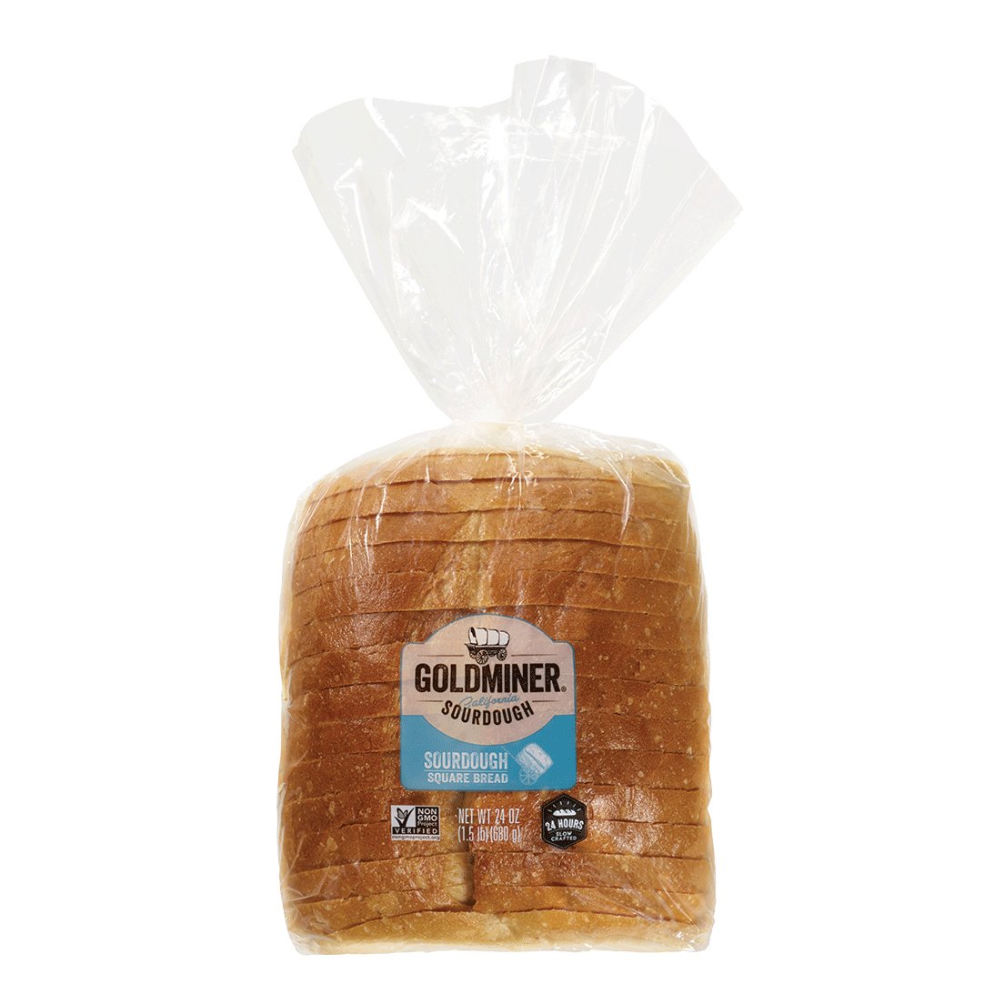 Goldminer Sliced Sourdough Square Bread Shop Bread at HEB