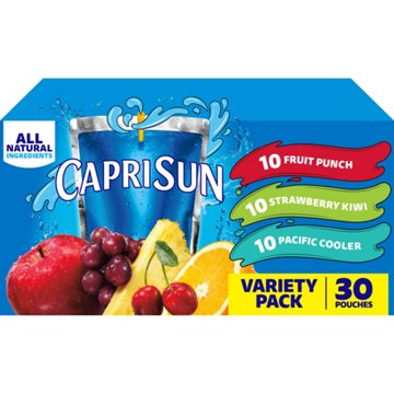 Capri Sun Juice Drink Blend 30 pk Pouches - Variety Pack, 6 oz