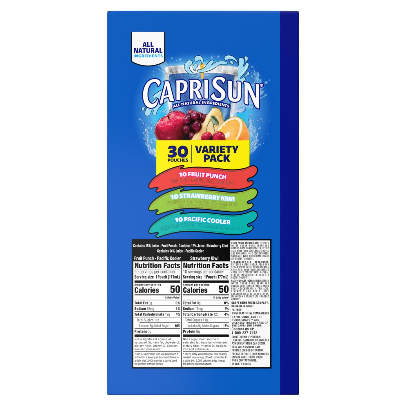 Capri Sun Juice Drink Blend 30 pk Pouches - Variety Pack; image 5 of 5