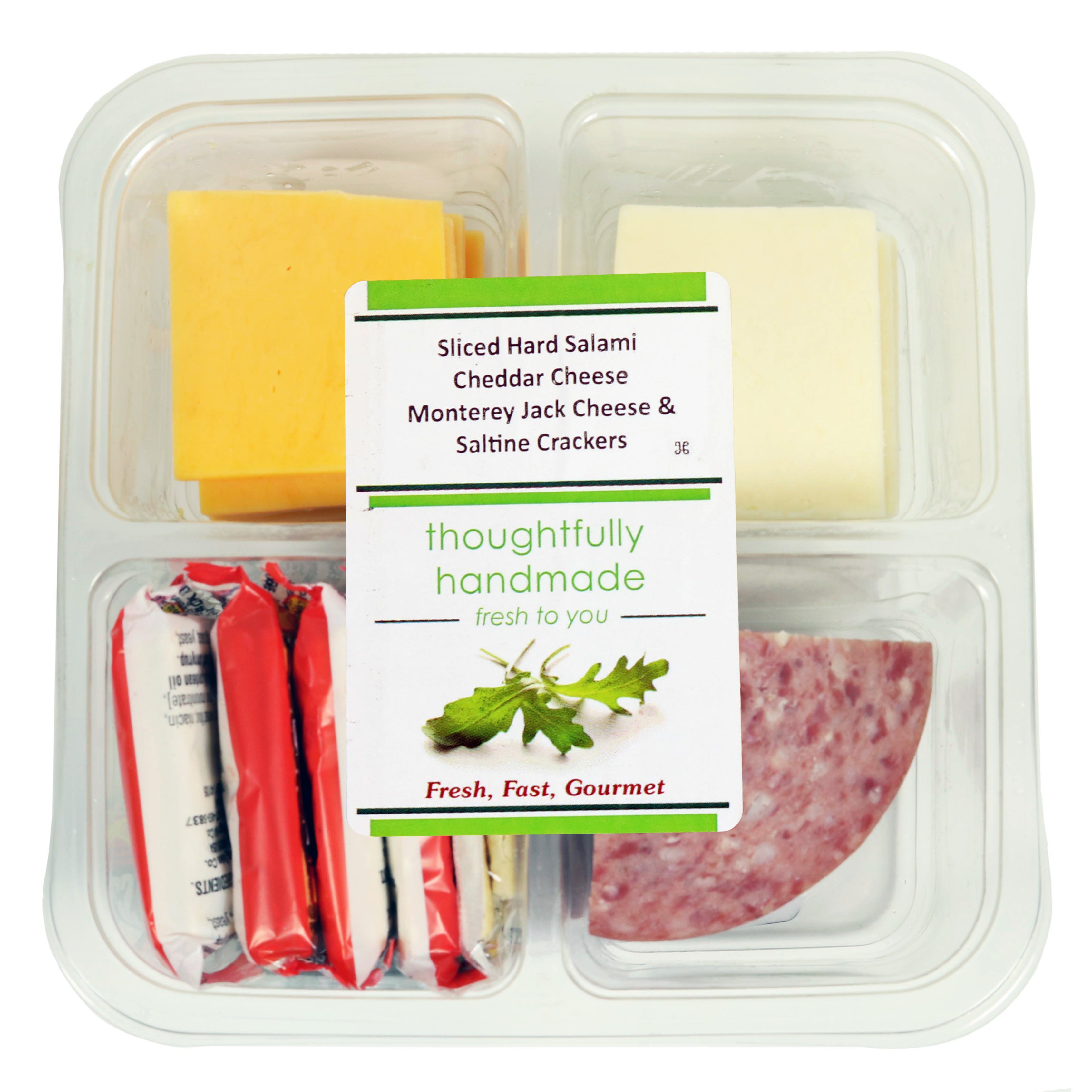 Fresh & Ready Salami & Cheese Snack Tray Shop Snack Trays at HEB