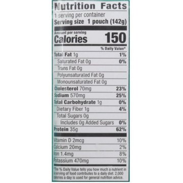 H-E-B Wild Caught Chunk Light Tuna in Spring Water Pouch, 5 oz