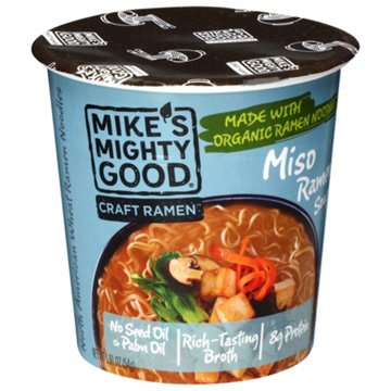 Mike's Mighty Good Vegetarian Miso Ramen Soup