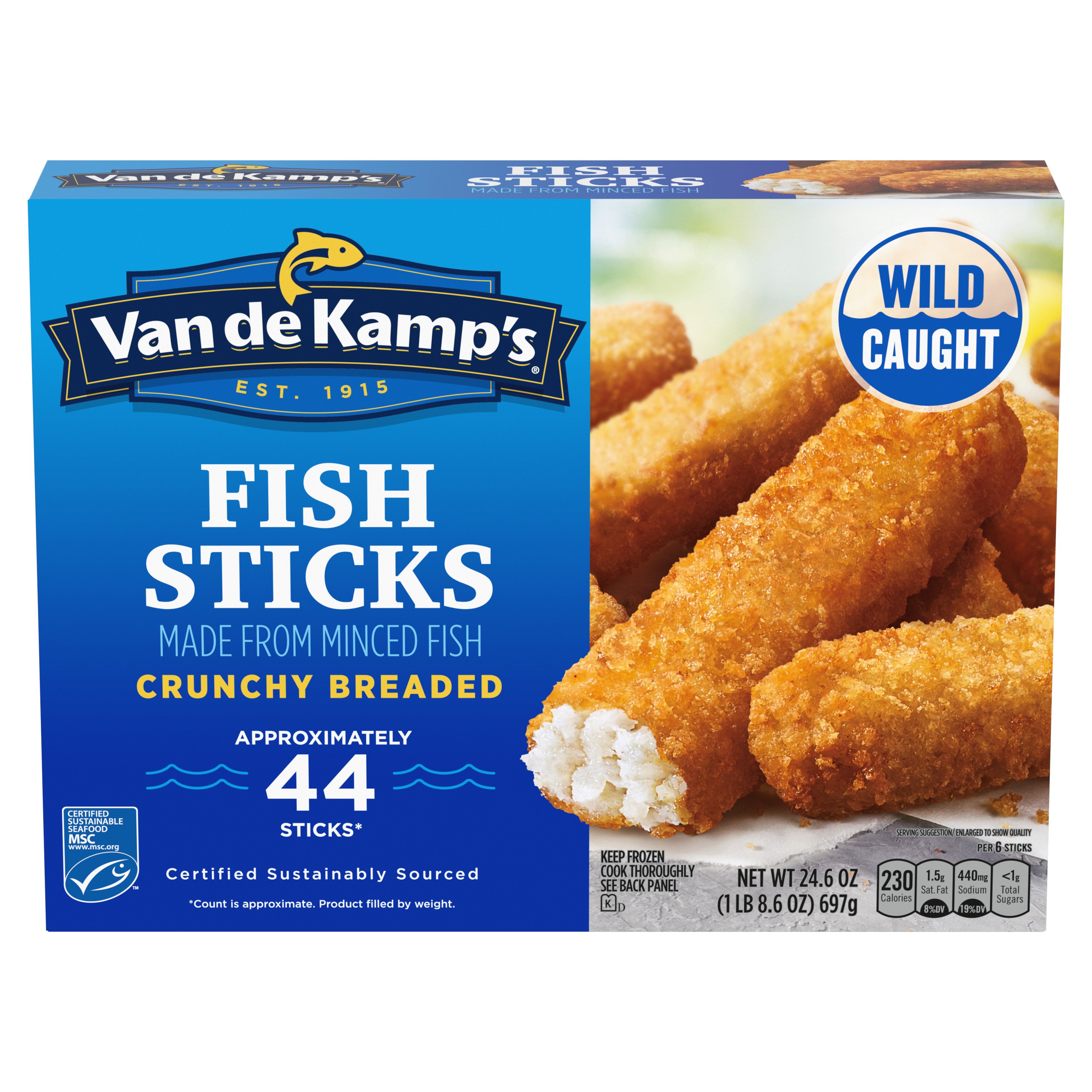 Van de Kamp's Crunchy Fish Sticks Shop Fish at HEB