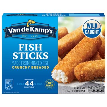 Van de Kamp's Crunchy Fish Sticks, 44 ct