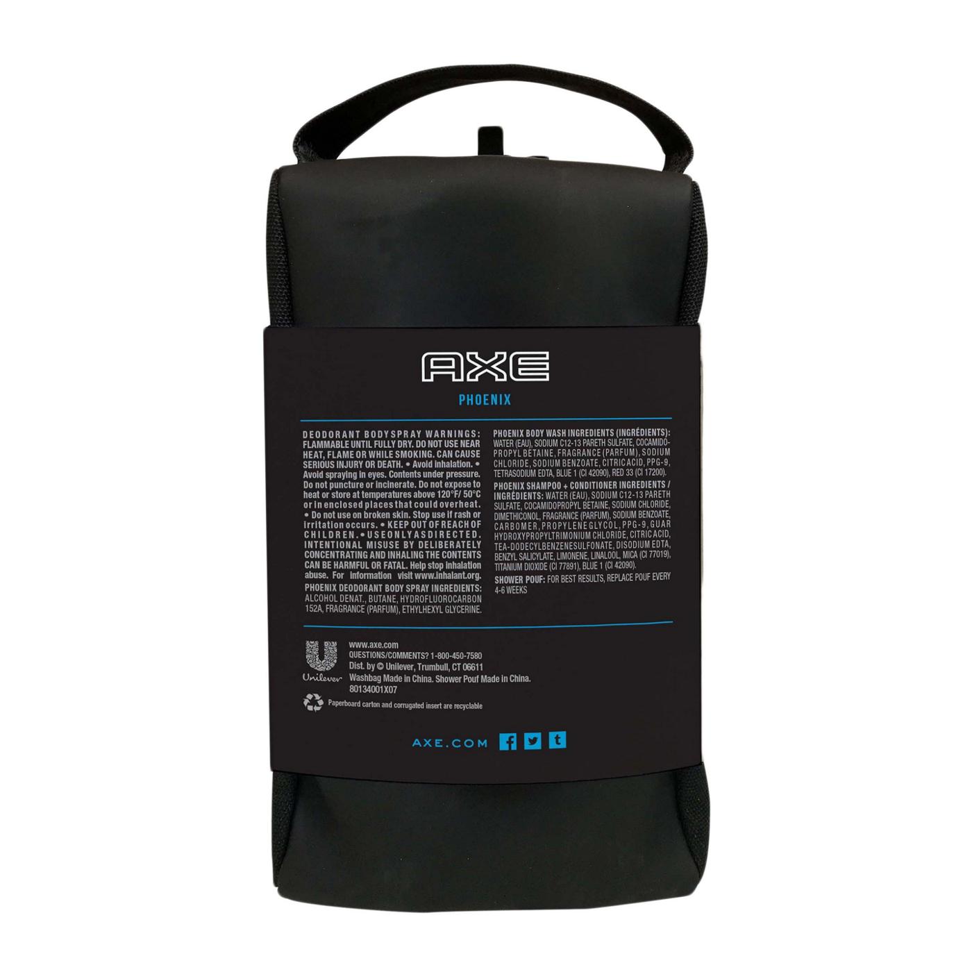 Axe Phoenix Shower Gift Bag; image 4 of 4