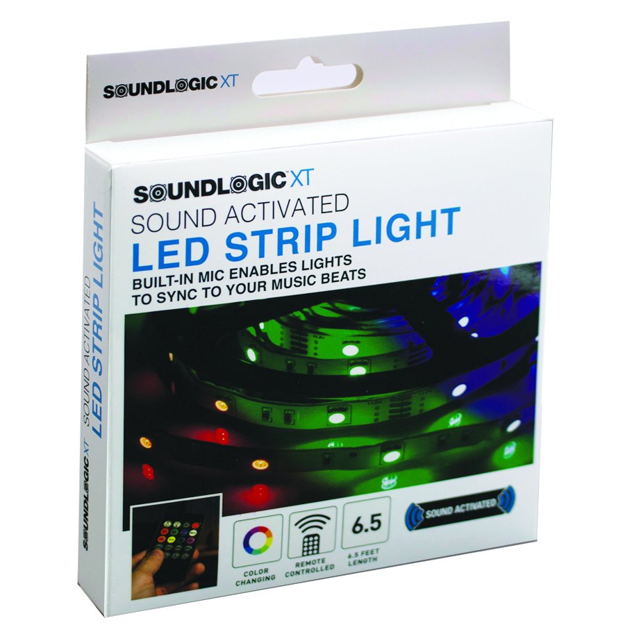 Sound Logic XT Sound Activated LED Light Strip Shop Lamps & lights at