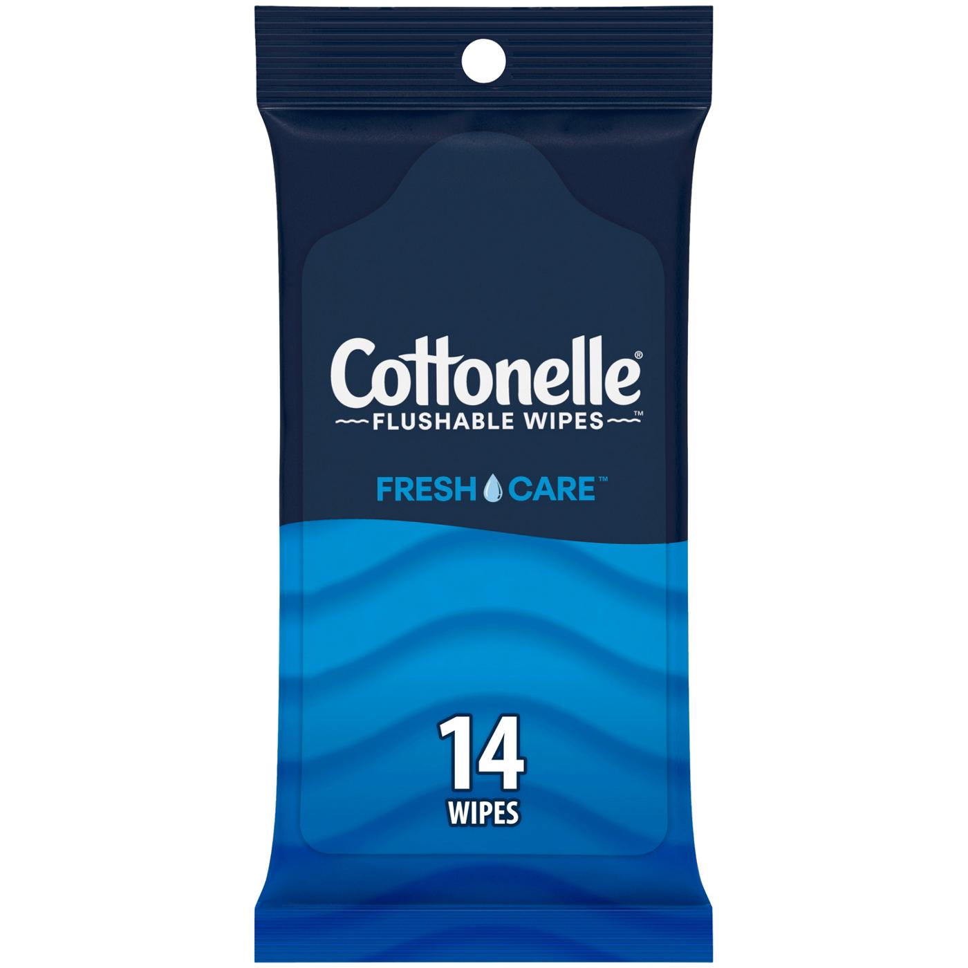 Cottonelle FreshCare Flushable Wipes On-The-Go Pack; image 1 of 6
