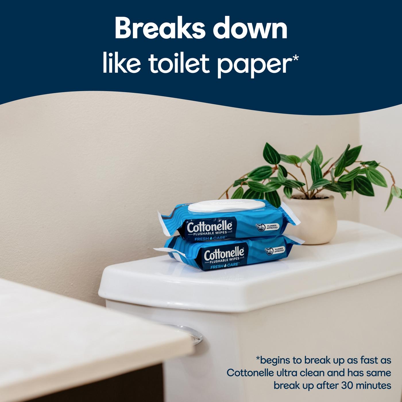 Cottonelle FreshCare Flushable Wipes On-The-Go Pack; image 2 of 6