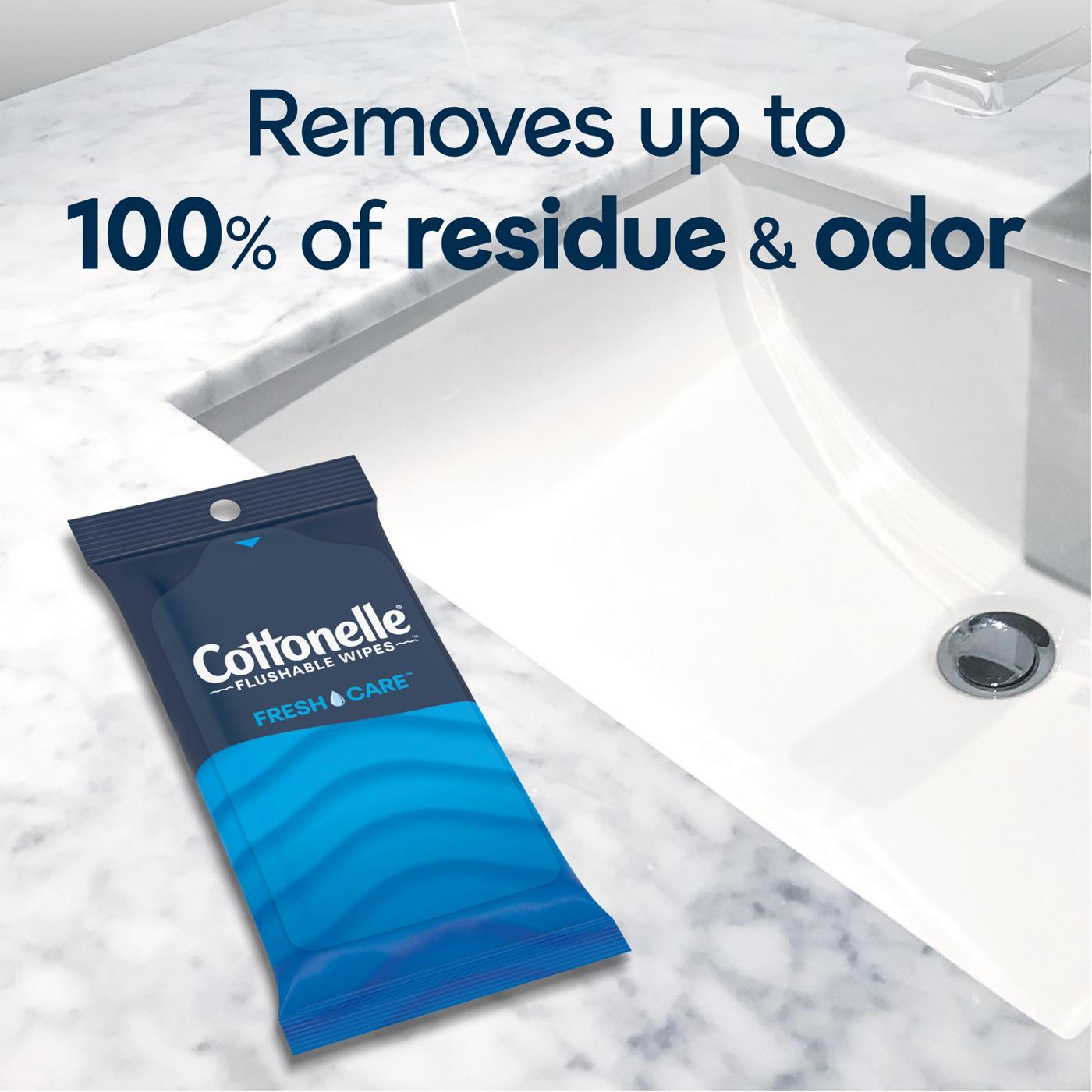 Cottonelle FreshCare Flushable Wipes On-The-Go Pack; image 3 of 6