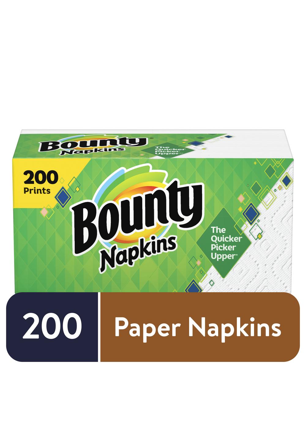 Bounty Paper Napkins - White; image 10 of 10