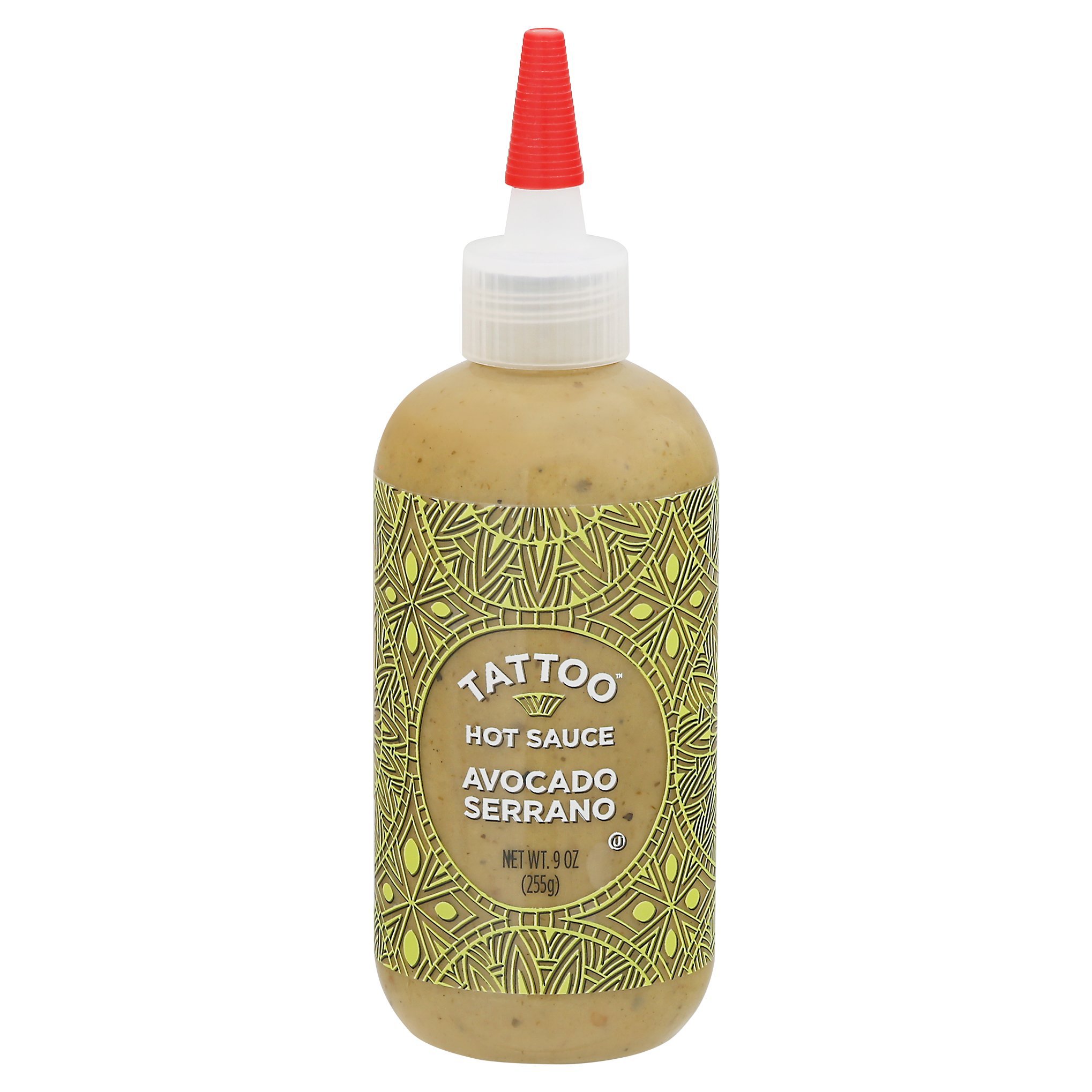Tattoo Hot Sauce Avocado Serrano Shop Hot sauce at HEB