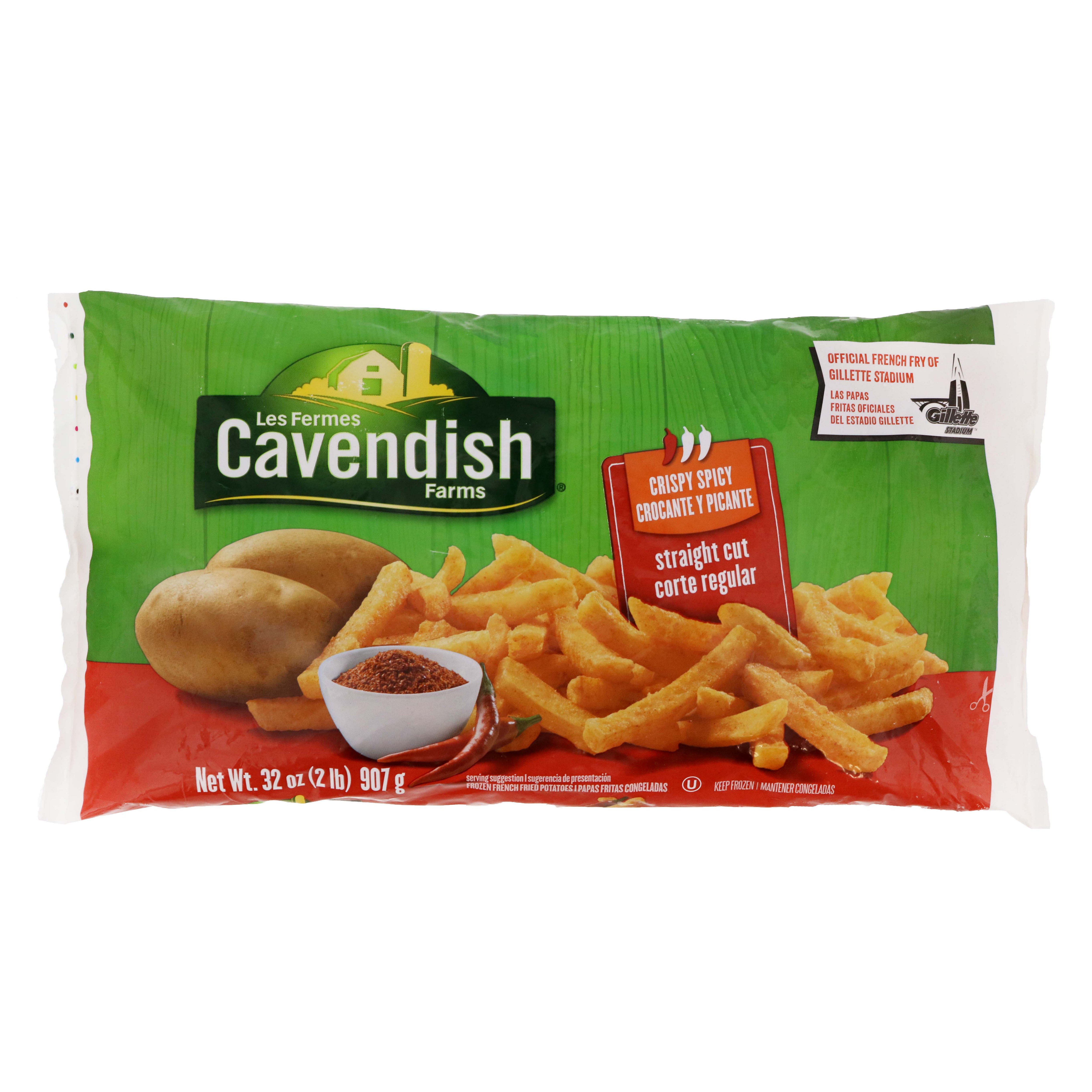 Cavendish Farms Crispy Spicy Straight Cut Potato Fries Shop Potatoes Carrots At H E B