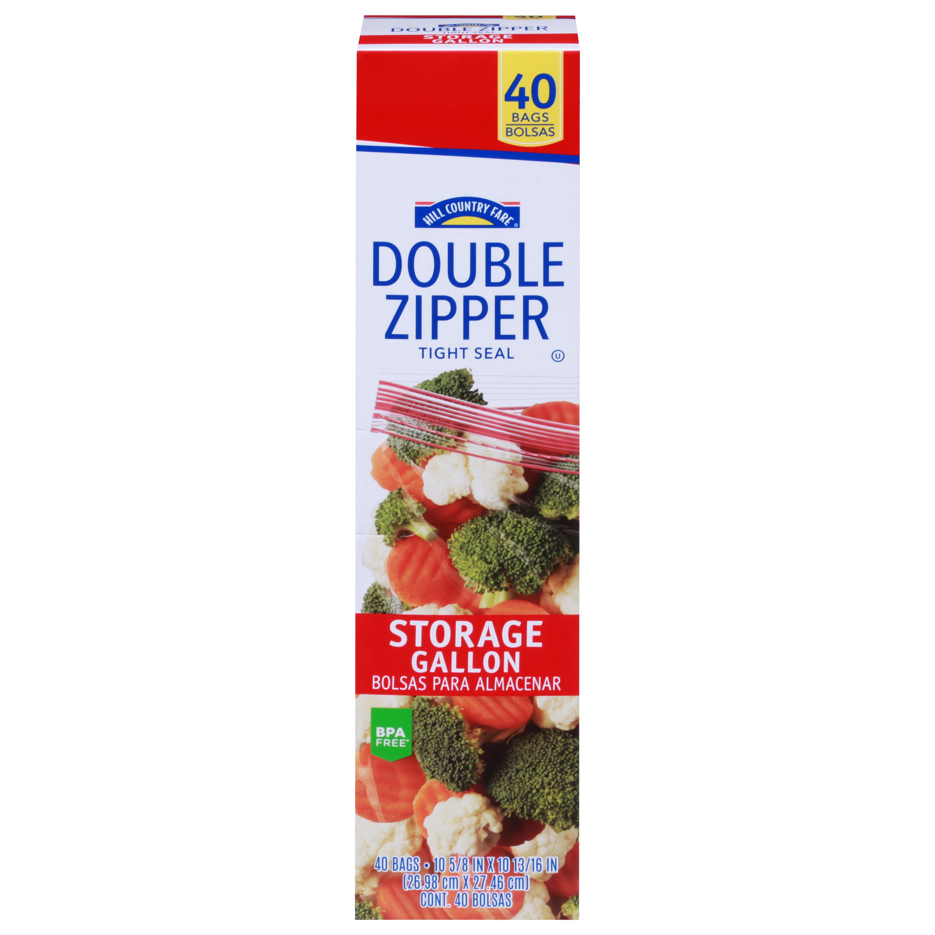 Ziploc Double Zipper Snack Bags - Shop Storage Bags at H-E-B