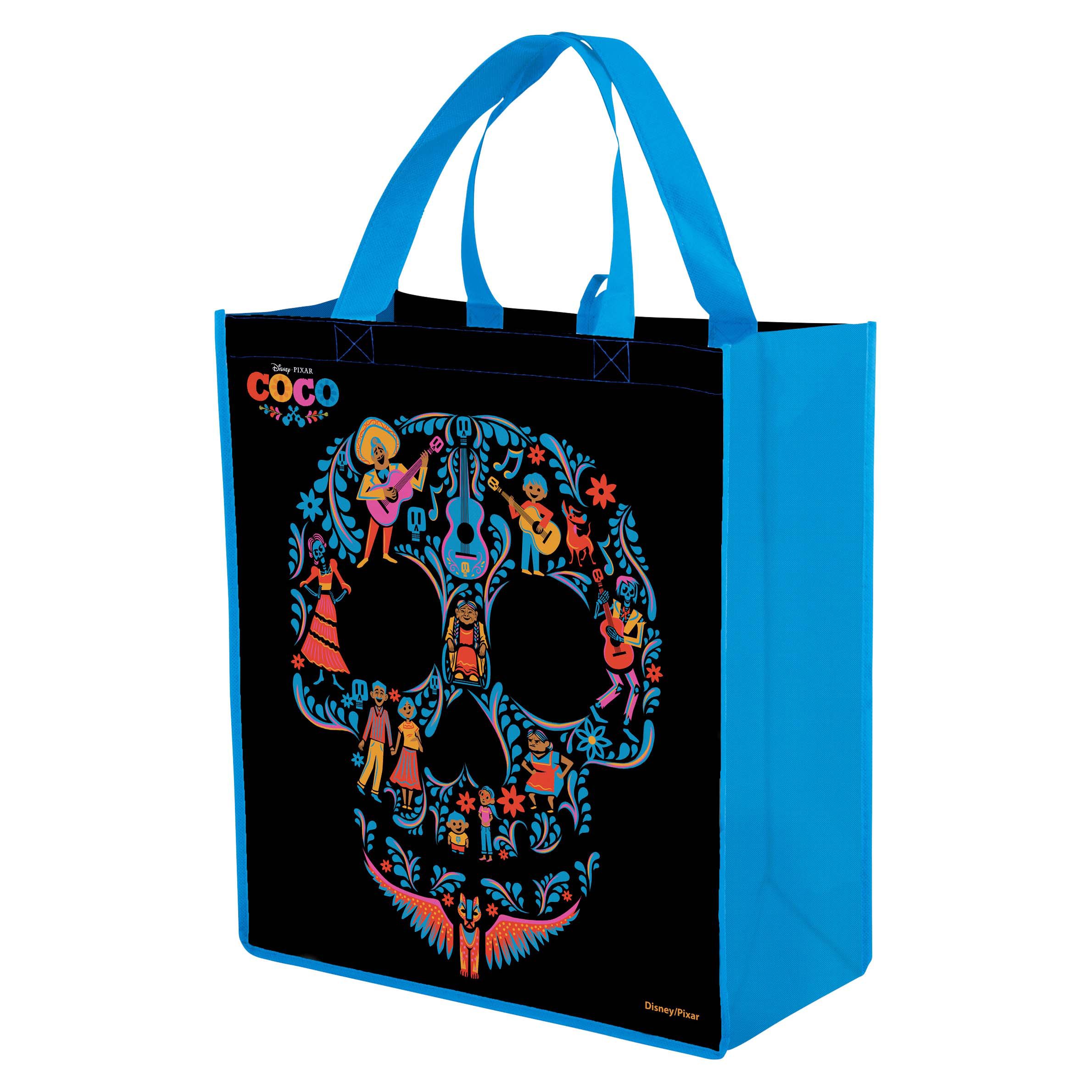 Disney Coco Blue Skull Reusable Shopping Bag Shop