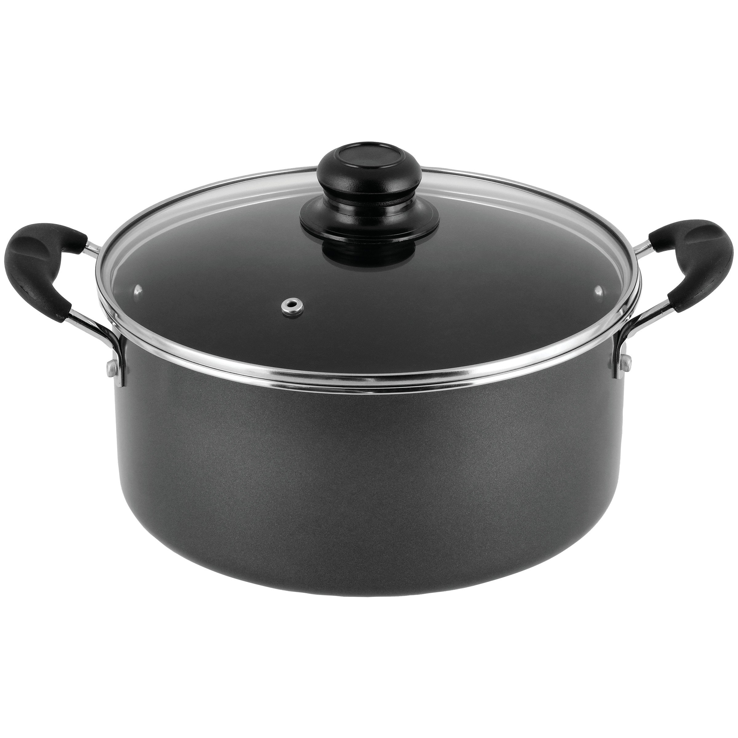 chefstyle NonStick Dutch Oven with Glass Lid Shop Cookware at HEB