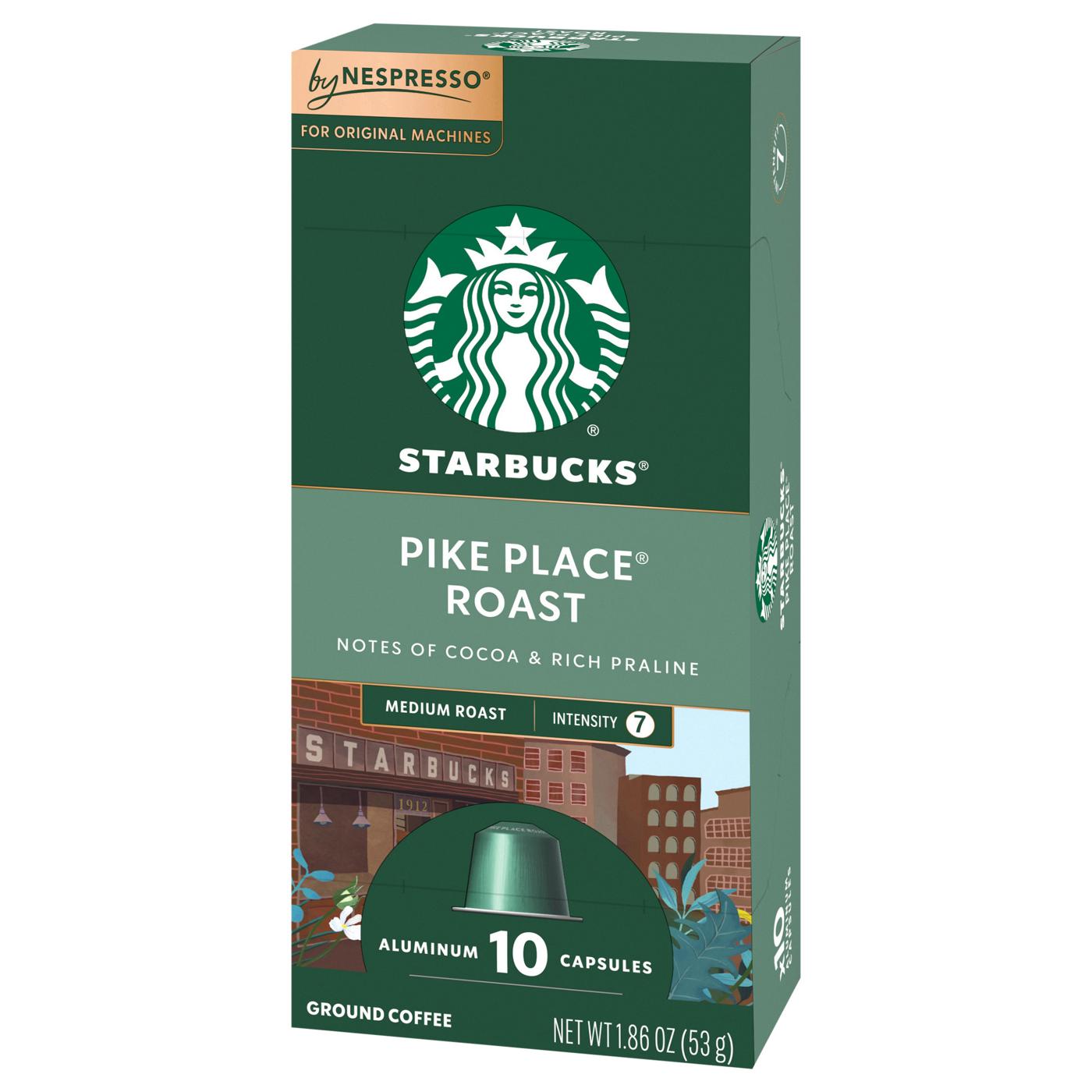 Starbucks Pike Place Roast Nespresso Capsules; image 2 of 4