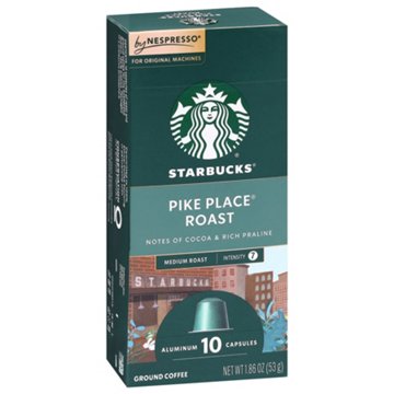 Starbucks Pike Place Roast Nespresso Capsules