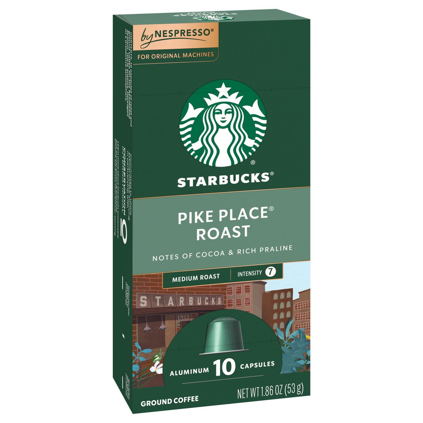 Starbucks Pike Place Roast Nespresso Capsules; image 4 of 4