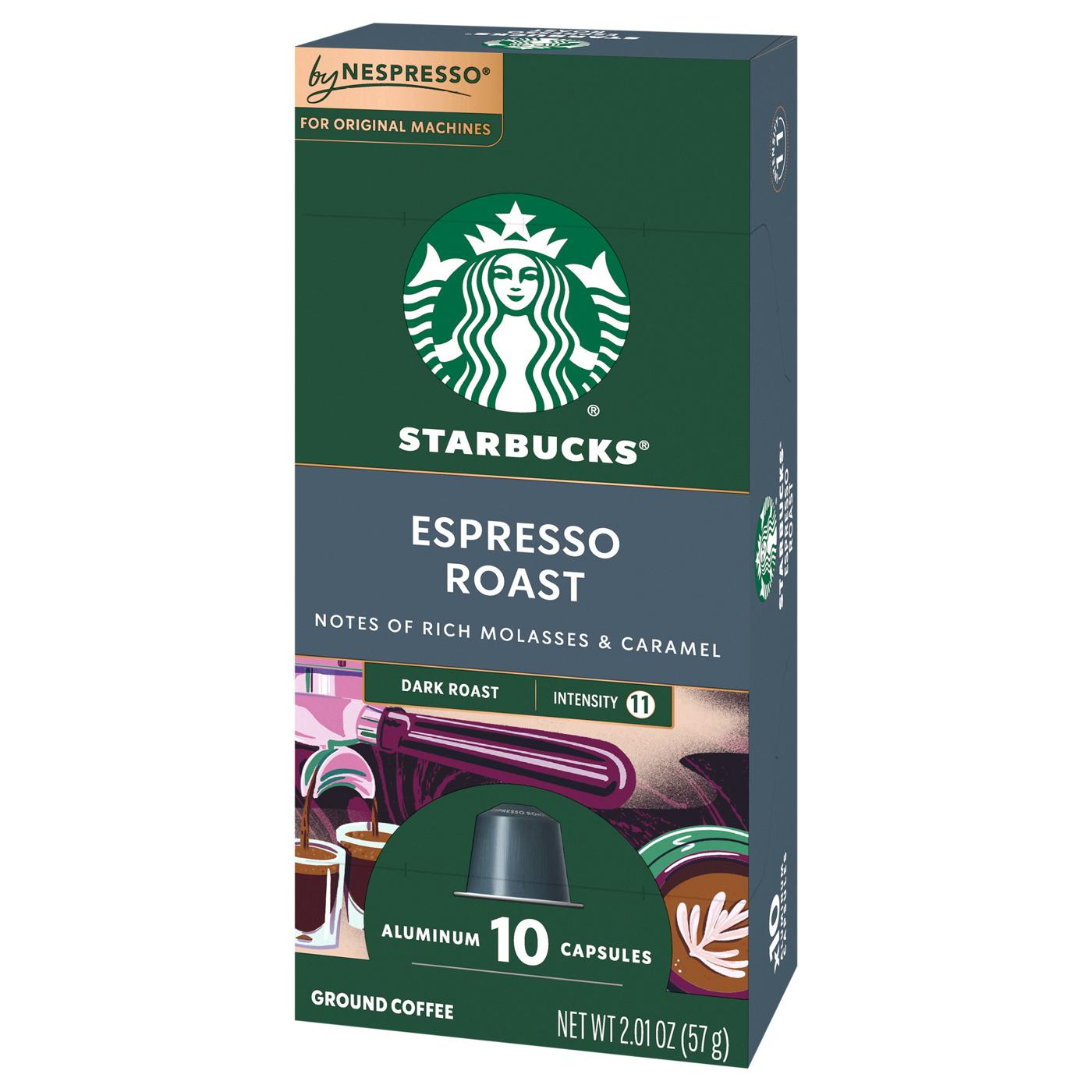 Starbucks Espresso Roast Nespresso Capsules; image 2 of 4