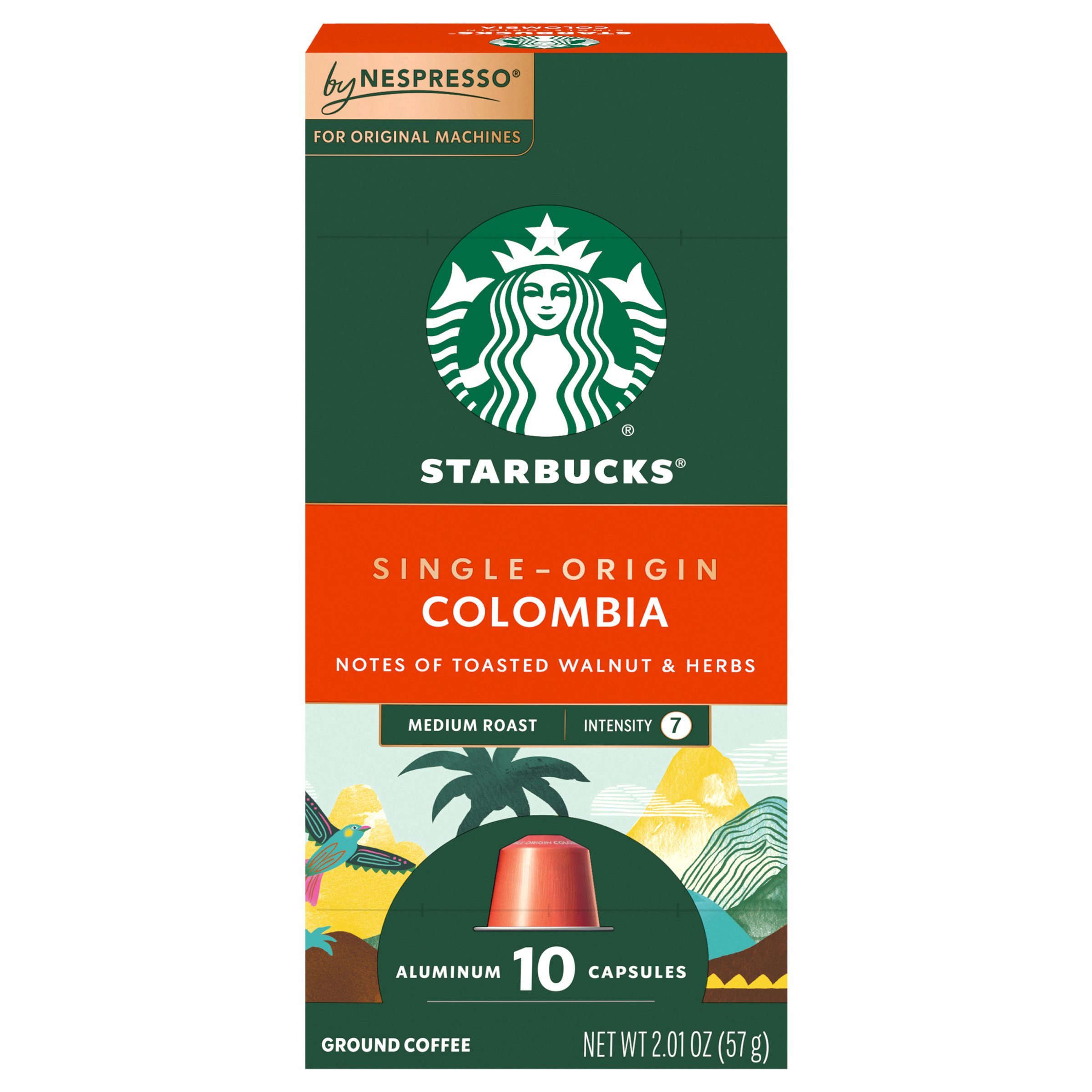 Starbucks Single-Origin Colombia Nespresso Capsules - Shop Coffee