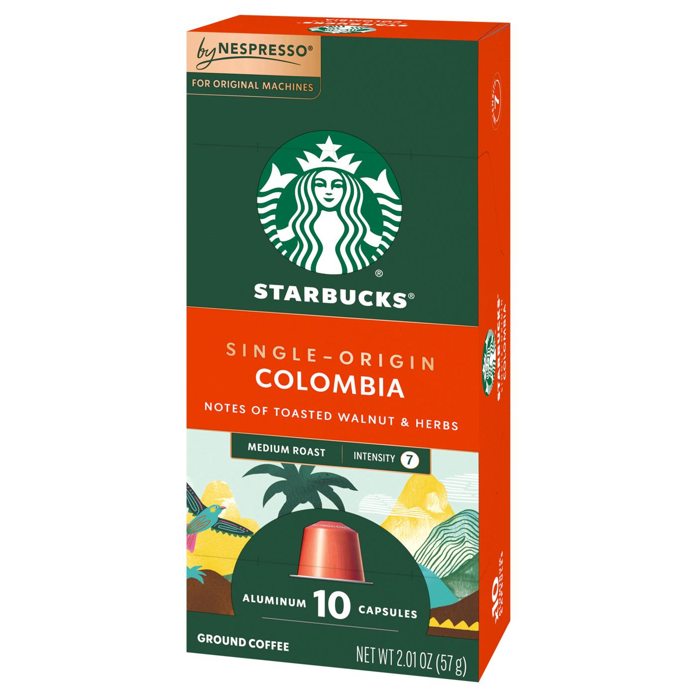 Starbucks Single-Origin Colombia Nespresso Capsules; image 2 of 4