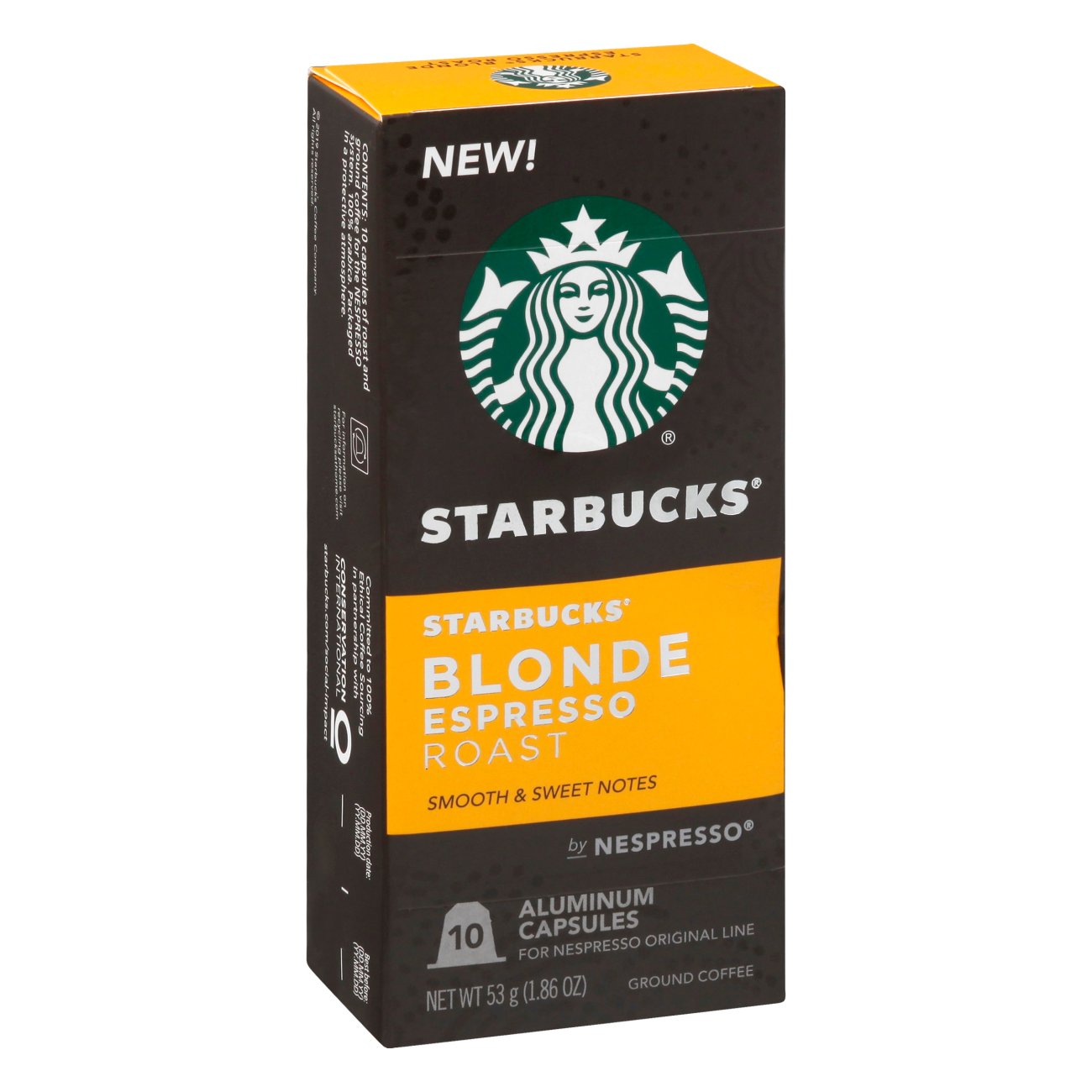 Starbucks Blonde Espresso Roast Nespresso Capsules - Shop Coffee at H-E-B