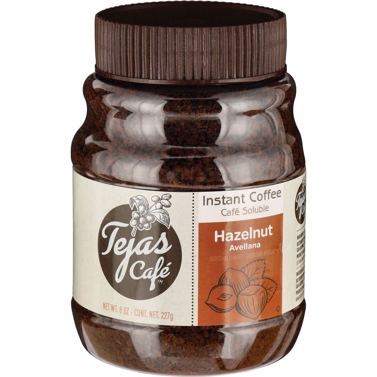 Tejas Cafe Hazelnut Instant Coffee Shop Coffee at HEB