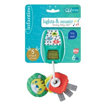 Infantino Lights & Music Busy Key Set