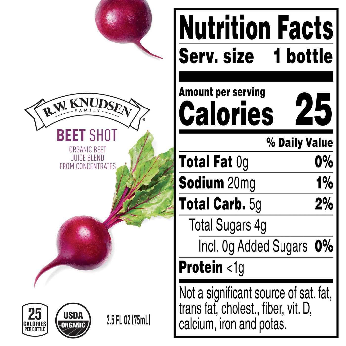 Knudsen Beet Blend Shot Shop Juice at HEB