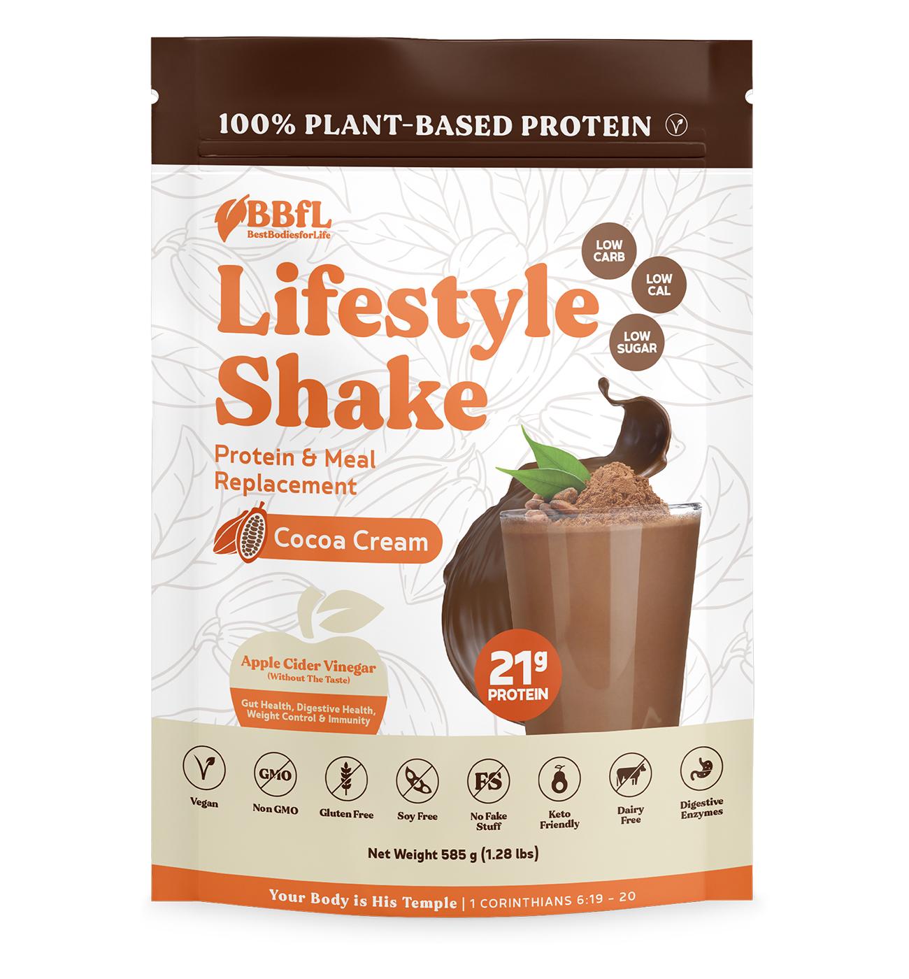 BestBodiesForLife 15g Protein & Meal Replacement Shake - Cocoa Cream; image 1 of 2