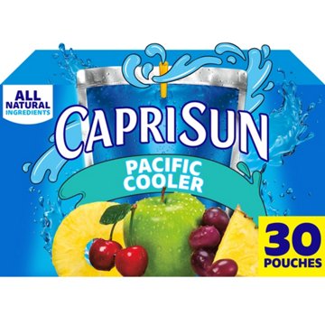 Capri Sun Pacific Cooler Juice Drink Blend 30 pk Pouches