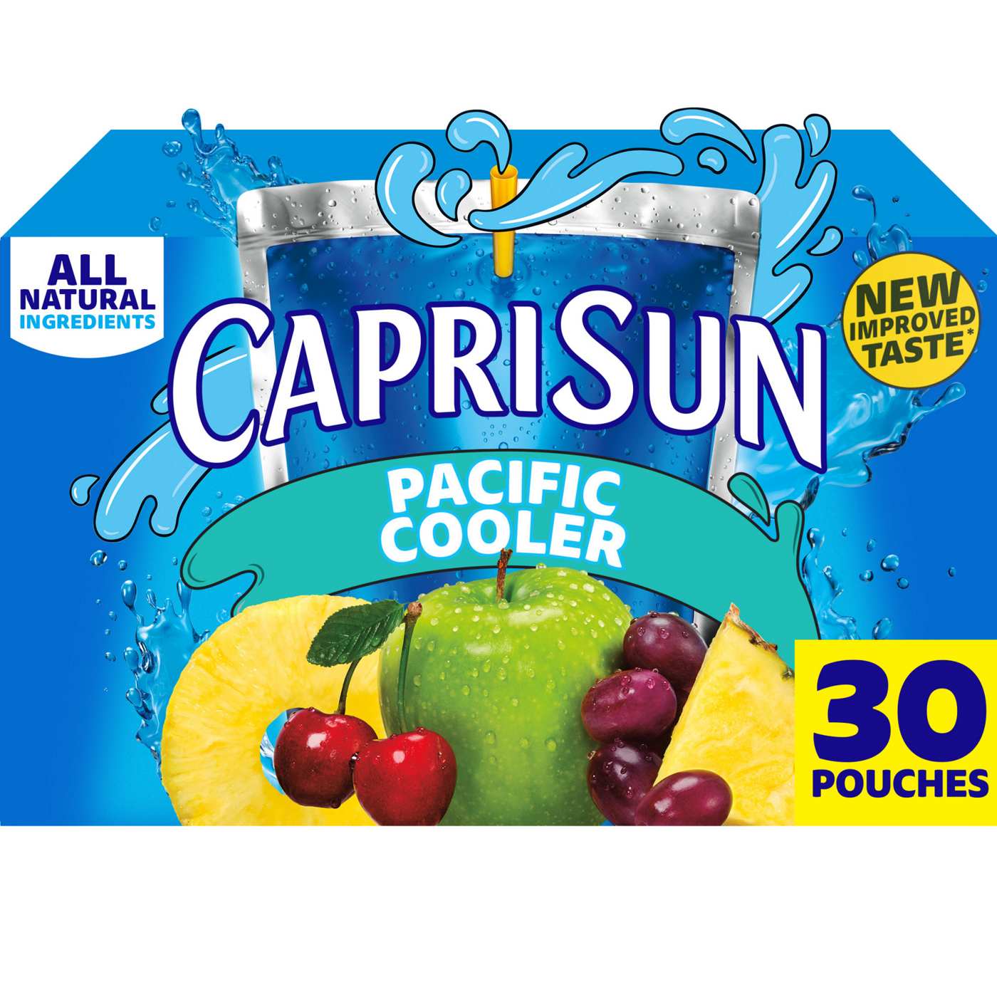 Capri Sun Pacific Cooler Juice Drink Blend 30 pk Pouches - Value Pack; image 5 of 6