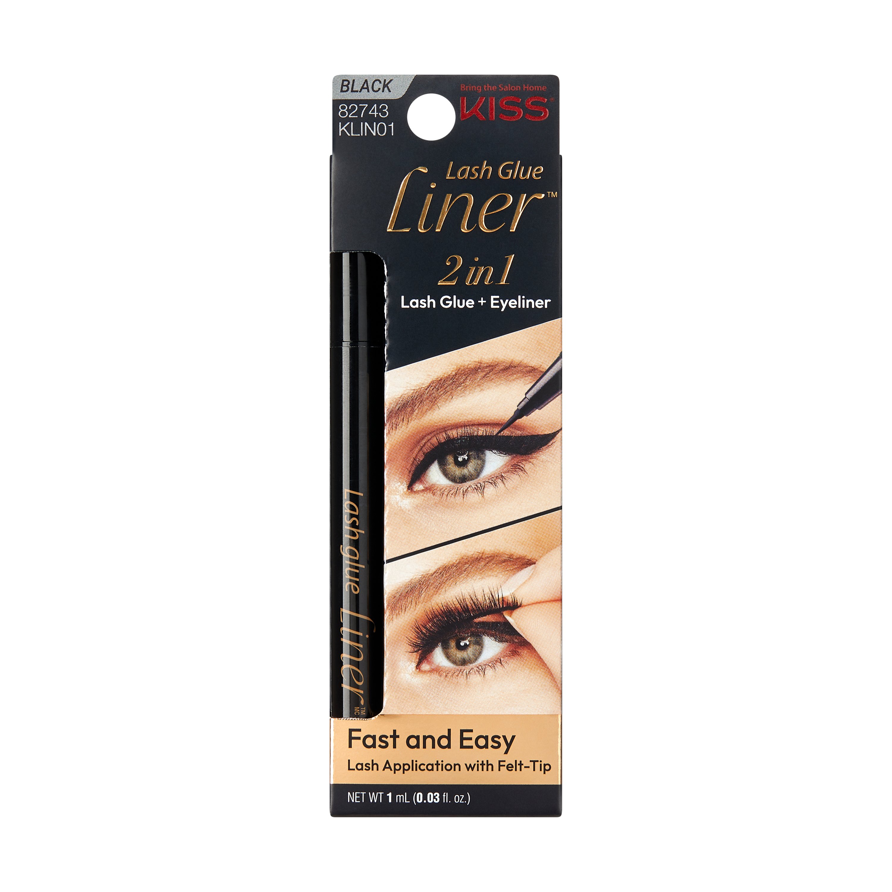 Kiss Black Lash Glue Liner Shop Makeup at HEB