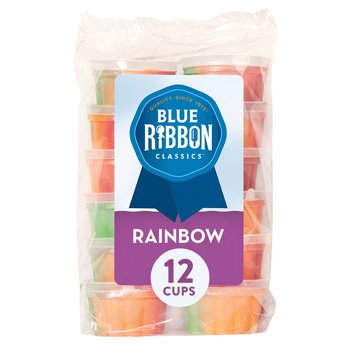 Blue Ribbon Classics Rainbow Sherbet Cups, 12 ct