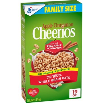 General Mills Apple Cinnamon Cheerios - Family Size