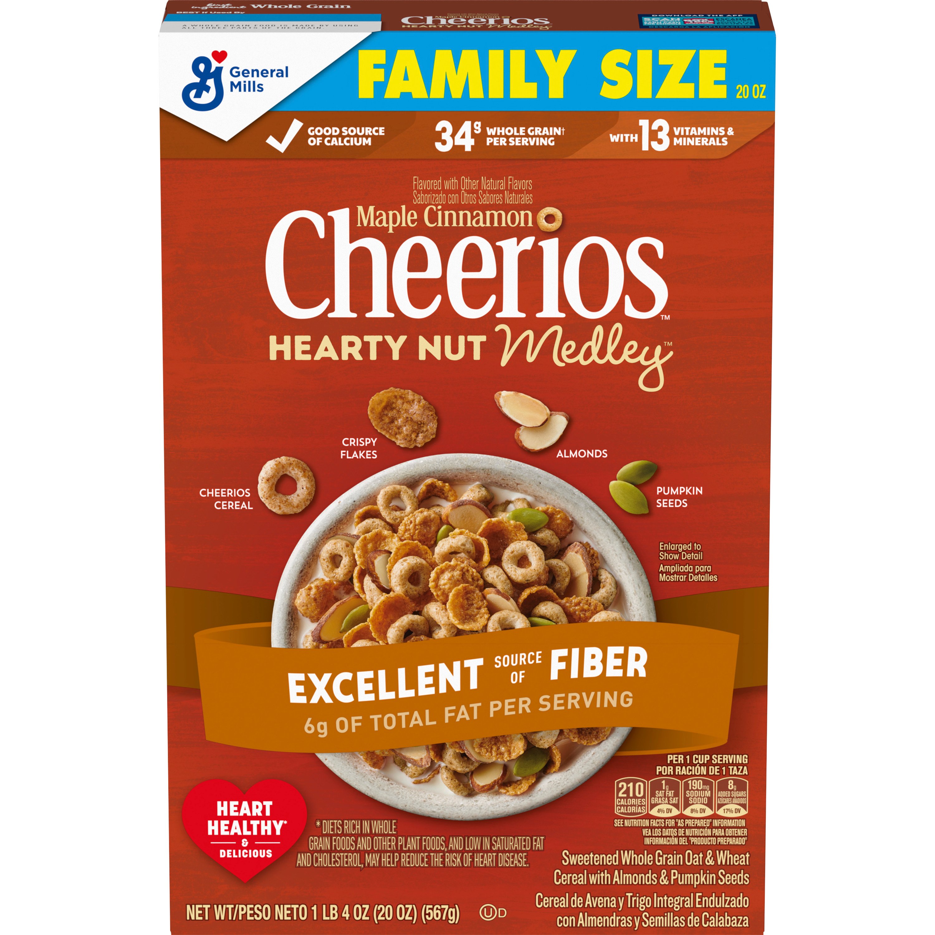 General Mills Oat Crunch Oats N Honey Cheerios