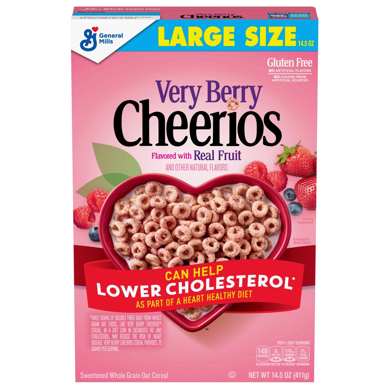 General Mills Very Berry Cheerios Shop Cereal At H E B | Free Hot Nude ...