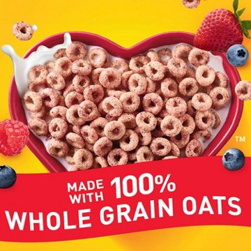 General Mills Very Berry Cheerios Cereal - Family Size