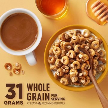 General Mills Oat Crunch Oats 'N Honey Cheerios Cereal - Family Size