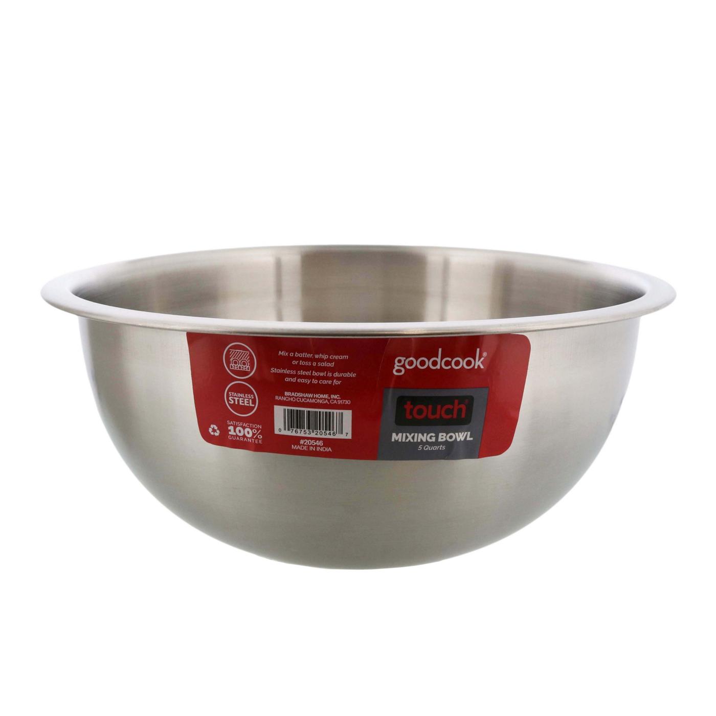 GoodCook Touch Stainless Steel Mixing Bowl; image 1 of 4