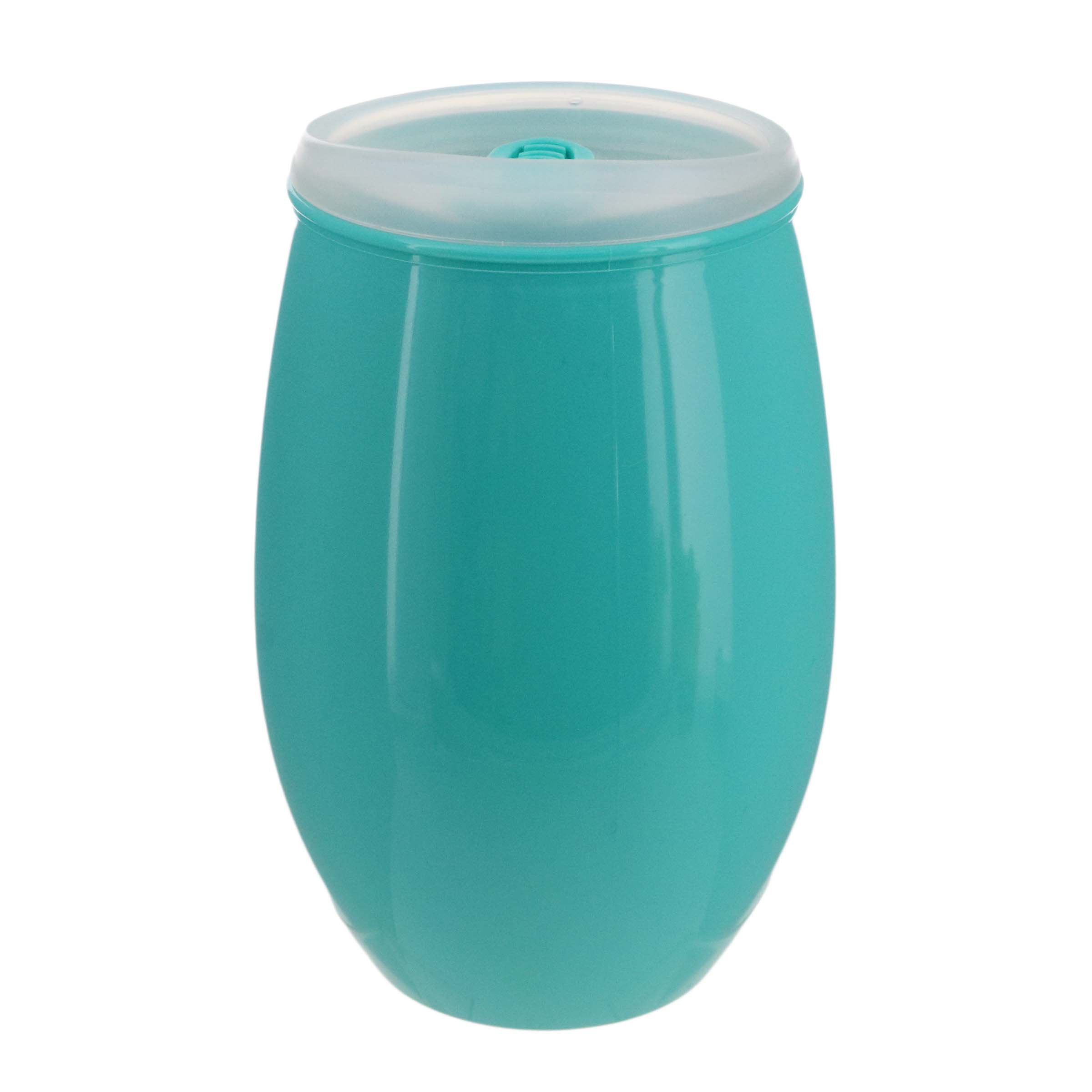 Drink Logic Bright Aqua Plastic Cocktail Tumbler Shop Cups & Tumblers