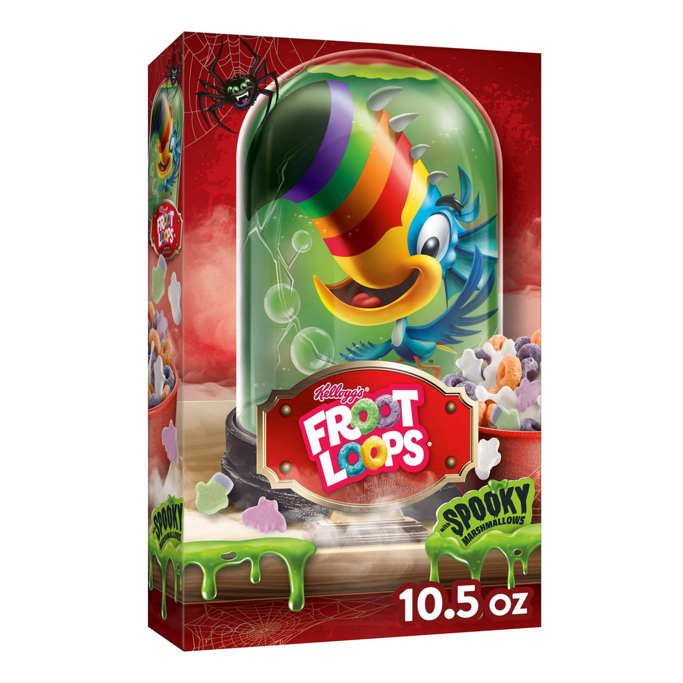 Kellogg's Froot Loops with Spooky Marshmallows Cereal - Shop Cereal at ...