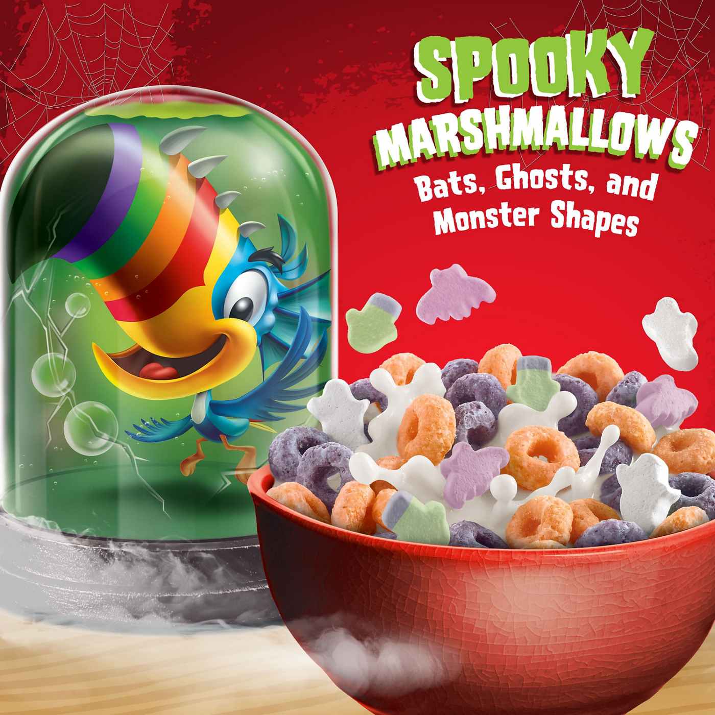 Kellogg's Froot Loops with Spooky Marshmallows Cereal; image 3 of 3