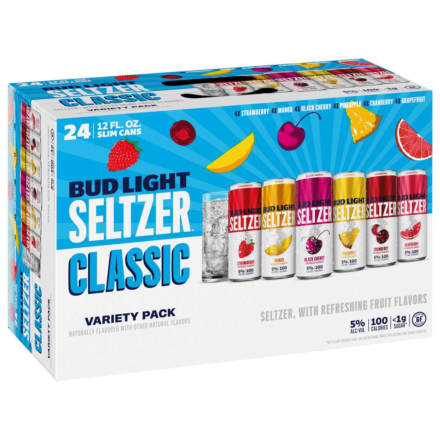 Bud Light Seltzer Variety Pack 12 oz Cans; image 1 of 2