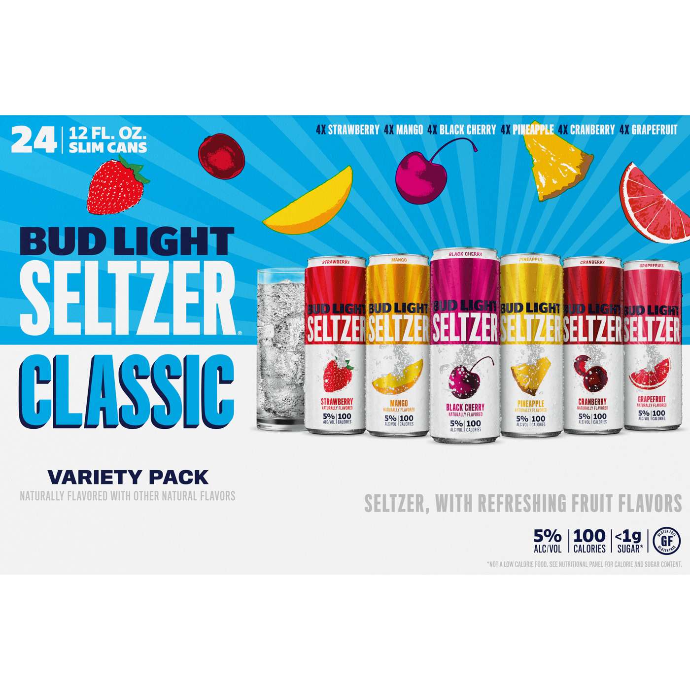 Bud Light Seltzer Variety Pack 12 oz Cans; image 2 of 2