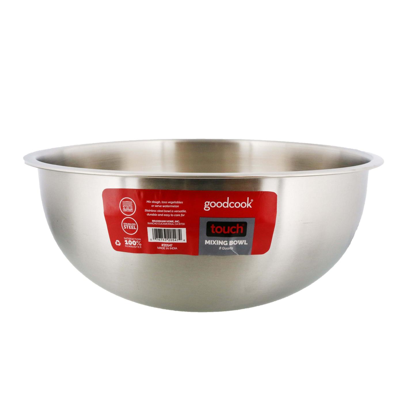 GoodCook Touch Stainless Steel Mixing Bowl; image 1 of 3